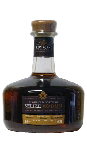 Rum & Cane Merchants Belize XO - 0,7 lt