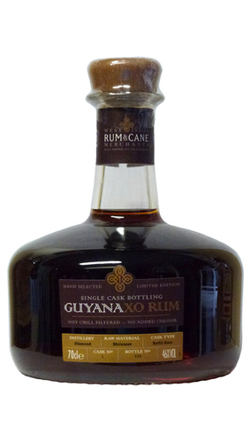 Rum & Cane Merchants Guyana XO - 0,7 lt