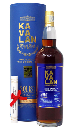 Kavalan Solist Vinho Barrique 58,6%, bottled 2019    (1,0 lt-Flasche) - 1 lt