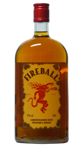 Fireball (Whisky - Zimt - Likör) - 0,7 lt