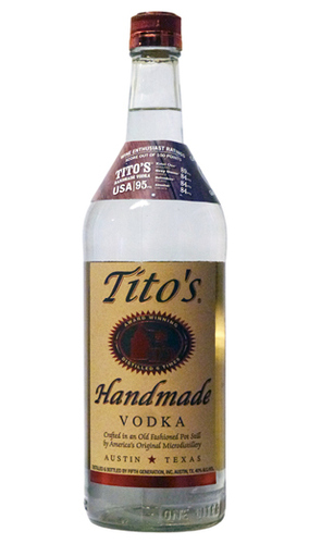 Tito's Handmade Vodka (1,0 lt-Flasche) - 1 lt