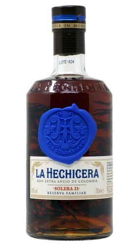 La Hechicera Ron Extra Anejo de Colombian Solera 21 - 0,7 lt