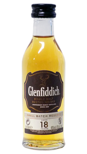 Glenfiddich 18 years-MINI - 0,05 lt