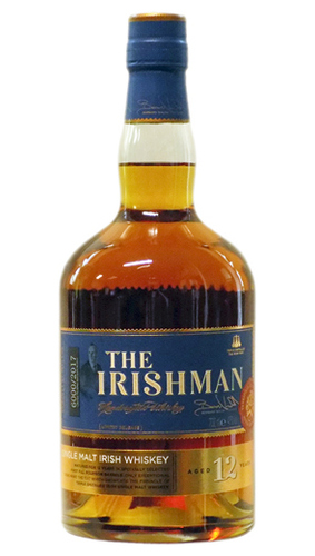 Irishman 12 years Old Single Malt Irish Whiskey - 0,7 lt