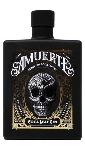 Amuerte Coca Leaf Gin (black) - 0,7 lt