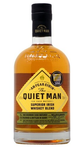 The Quiet Man Blended Irish Whiskey Oak Bourbon Cask - 0,7 lt