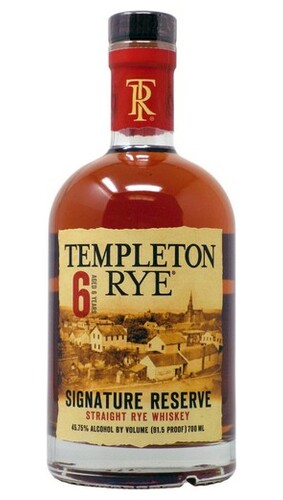 Templeton Rye  6 years 45,8% - 0,7 lt