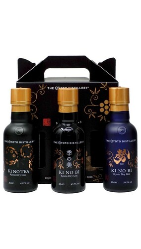 KI NO Three giftpack (3 x 20 cl: Kinobi / Kinobi sei / Kinotea) - 0,6 lt