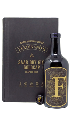 Ferdinand's  Saar Dry Gin Goldcap Chapter 2021 - 0,5 lt