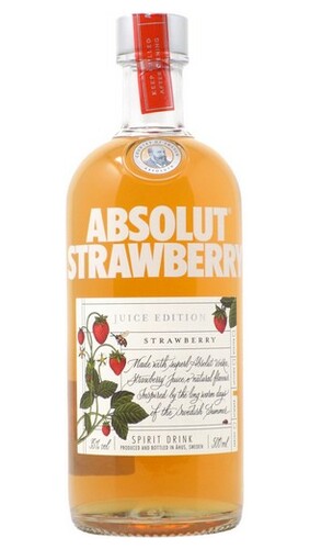 Absolut Strawberry Juice Edition - 0,5 lt