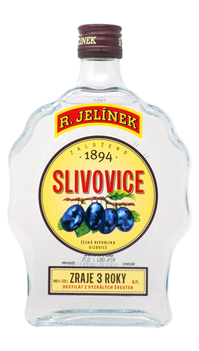 R. Jelinek Plum Brandy 3 years   silver - 0,7 lt