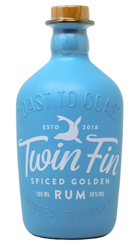 Twin Fin Spiced Golden Rum - 0,7 lt