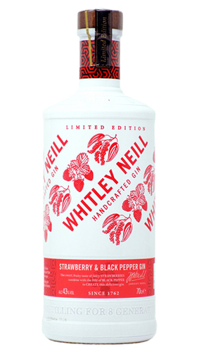 Whitley Neill Strawberry Pepper Gin ltd. Edition - 0,7 lt