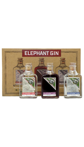 Elephant  Gin-Mini Tastingset 3 x 0,05 lt - 0,05 lt