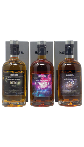 Mackmyra Galaxie Collection Single Cask (3 x 0,5 lt) - 1,5 lt