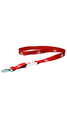 Werbe Jim Beam Whiskey, Red Stag Roter Lanyard, Schlüsselanhänger - 1 Stk