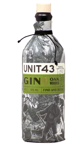 Unit 43 Gin Oak Wooded - 0,7 lt