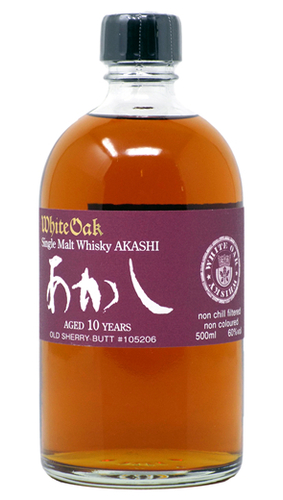 Akashi 10 years 60% White Oak - 0,5 lt