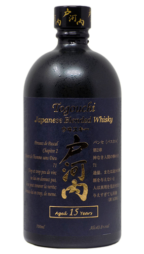 Togouchi 15 years Japanese Blended Whisky - 0,7 lt