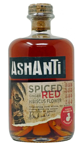 Ashanti Rum Spiced Red 38% - 0,7 lt