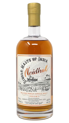 Amrut Neidhal Peated Indian Single Malt Whisky 46% - 0,7 lt