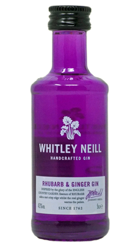 Whitley Neill Rhubarb & Ginger Gin - MINI - 0,05 lt