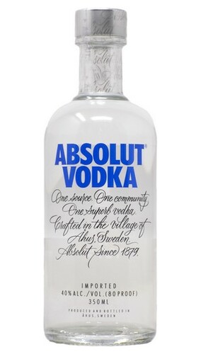Absolut (Halbflasche) - 0,35 lt