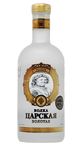 Zarskaya Gold Vodka (Imperial Gold) - 0,7 lt