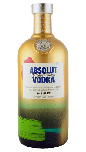 Absolut Edition 'Unique' 2014 - 0,7 lt