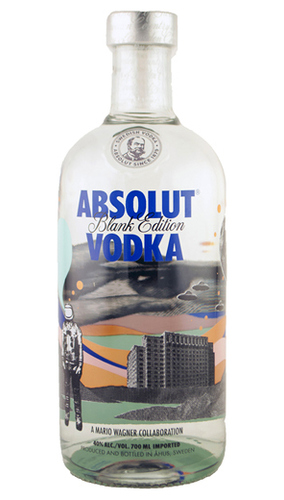 Absolut Edition 'Blank' No.1 by Mario Wagner 2012 - 0,7 lt