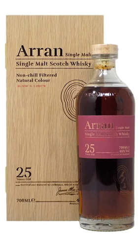Arran 25 Year First Edition Release 2020, 46% - 0,7 lt